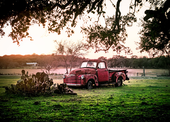 Barn RR12 With Flag Sunset 022716015-Edit